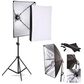 Resim Deyatech 50 x 70 CM Video Işığı Softbox Seti + 1.8 M Işık Ayağı 