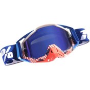 Resim Jzcat Motokros Yarış Kayak Gözlükleri Kırmızı - Mavi 