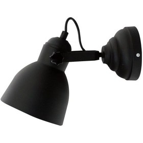 Resim Brock Siyah Aplik Dekoratif Duvar Lambaları Modern Otel Cafe Restoran Yatak Odası Merdiven Siyah 