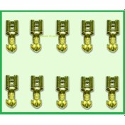 Resim Sarı Geçmeli Dişi Terminal Soket 6.3Mm - 375853058 