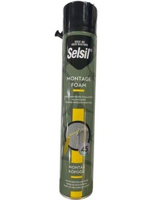 Resim Selsil Tam Dolum Poliüratan Montaj Köpüğü 845 Gr 