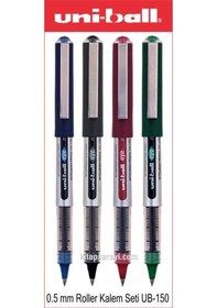 Resim Uniball Eye Mikro 0.5 Mm Roller Kalem Seti 4 Adet Ub-150 Renk 