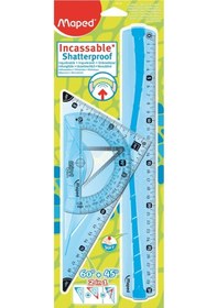 Resim Maped 3Lü Flex Maxi Cetvel Seti 897120 N11.243 Mavi 