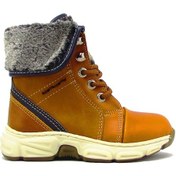 Resim Minican Mncn-Y11P Taba Unısex Çocuk Kürklü Fermuarlı Bot Taba 