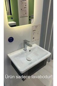 Resim TURKUAZ Cerastyle Porto 55 X 38 Cm Mini Dolap Uyumlu Lavabo 