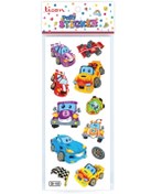Resim Ticon 3d Sticker Etiket 