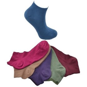 Resim Flora Kadın 6 Lı Dikişsiz Bambu Patik Çorap 36/40 Asorti 2 