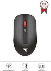 Resim Torima TM-18 Siyah Kablosuz Mouse Fare 