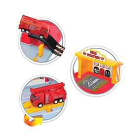 Resim İtfaiye Garaj Seti – Cesur İtfaiyeciler Görev Başına! 