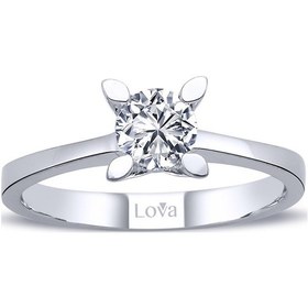 Resim Lova F Renk 0,50 Karat Pırlanta Tektaş Yüzük - Hrd - 1010134 