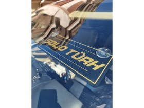 Resim Cybill Store Solo Türk Altın Yazılı Gold Serisi Vantuzlu Dekor Pleksi Plaka 