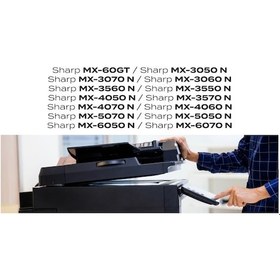 Resim Tonermax Sharp Mx-60gt Toner Tozu Ve Çip - Siyah / Mx-3050/3550/4050/5050 