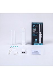 Resim TP-LINK Omada Eap225 Outdoor, 1port Gigabit Poe, 1200mbps, Dual Band, Aktif Poe, Indoor/outdoor Access Point 