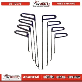 Resim Pdr Boyasız Göçük Düzeltme 8 Parça Çubuk Seti 