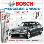 Resim Mercedes C W204 Muz Silecek Takımı 2013-2014 Bosch Aeroeco 