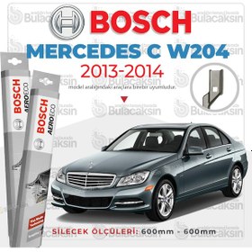 Resim Mercedes C W204 Muz Silecek Takımı 2013-2014 Bosch Aeroeco 