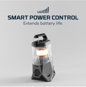 Resim Nebo 1000 Galileo Şarjlı Masa Kamp Feneri 500 Lümen Siyah 