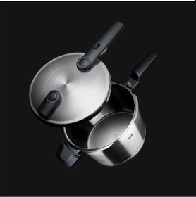 Resim Fissler - Vitaquick Premium 4,5 Litre Düdüklü Tencere + Tava Set 