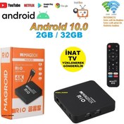 Resim Genel Markalar ANDROİD TV BOX 2G RAM / 32GB ROM ANDROİD 10 (İNAT TV YÜKLENEREK GÖNDERİLİR) 