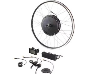 Resim Elektrikli Bisiklet Dönüşüm Kiti 48V 1000W 
