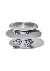 Resim Good Grips Lavabo Süzgeci - Paslanmaz Çelik Siyah 