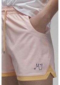 Resim Nike Jordan Loose Fit Woven Shorts Kadın Dokuma Bol Kesim Şort Pembe 