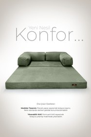 Resim HAPPYNIGHT Sofya Aktivite Koltuğu | Oyun Koltuğu | Sünger Koltuk | Sinema Koltuğu | 90x180 
