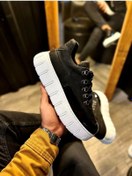 Resim Shoecide Yüksek Taban Günlük Ayakkabı 600 Siyah Beyaz Taban Siyah (Beyaz Taban) Siyah - Beyaz 