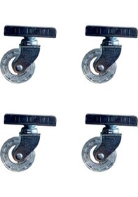 Resim Furç Uzun-sunta Bilyalı Teker - 20x50 - Şeffaf - 18mm Hks189 - 4 Adet 