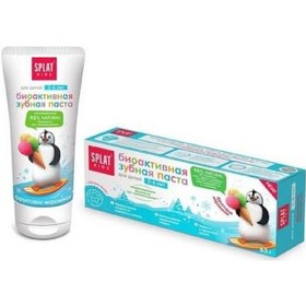 Resim Splat Kids Natural Meyveli Dondurma 2-6 Yaş Çocuk Diş Macunu 50 ML 