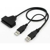 Resim USB 2.0 Sata Çevirici Kablo 2,5 Inç SSD ve HDD Için Sata - USB Adaptör Kablosu 2.5 Sata HDD USB 