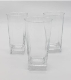 Resim Paşabahçe 41300 3lü Carre 305cc/10oz Su Bardağı Beyaz 