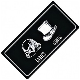 Resim Şapka Yazılı Sök-tak-pratik Vantuzlu Yeni Nesil Dekor Plaka 