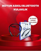 Resim KARAHANBEY Polygold PG-100 Bluetooth 5.0 Boyun Bantlı Kulaklık – 50 Saat Konuşma Süresi, Type-C Şarj 