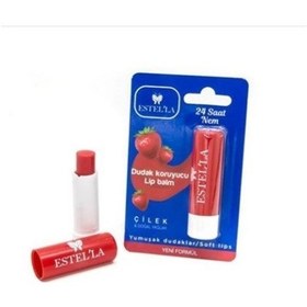Resim Estella Lip Çilek Dudak Balmı 