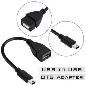 Resim Aogo Mini Usb Otg Kablosu - Usb A Dişi - Mini Usb 