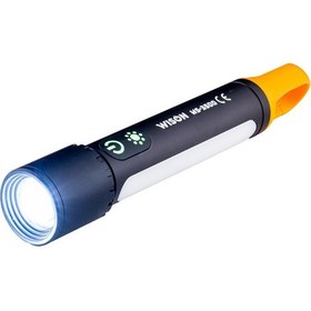 Resim Wison El Feneri - Fonksiyonlu - Zoomlu - Şarjlı 10 W - Metal Gövde Çok Renkli 