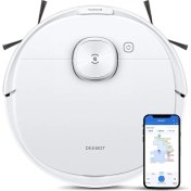 Resim Deebot N10 Beyaz Robot Süpürge ve Paspas 4300 Pa Emiş Gücü 