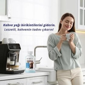 Resim Antı-Calc 500 ml - Espresso Makinesi, Kahve Makinesi Kireç Çözücü, Her Tür Kahve Makinesi ve Su Isıtıcısı Için Sıvı Kireç Çözücü 
