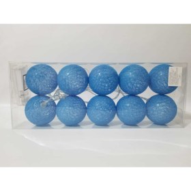 Resim MOBGİFT Led Işıklı Koton Top Dizeleri 10 Lu 2 Metre -lacivert 