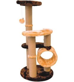 Resim M-pets Ventoux Kedi Tırmalama Tahtası 40x40x86 Cm 