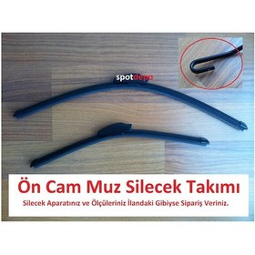 Resim Hyundai İ20 2009 - 2014 Ön Cam Muz Silecek Takımı 60-40 CM 