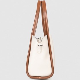 Resim La'graccio Paris Kadın Balen Makyaj Çantalı Askılı Çanta Krem Vizon 