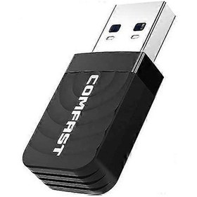 Resim Pc İçin Usb Wifi Adaptörü, Kablosuz Adaptör Ac1300mbps Çift Bantlı Kablosuz Ağ, 2.4ghz/5.8ghz Ac Dahili Anten Ağ Kartı, Masaüstü İçin Uygun 