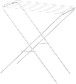 Resim Çamaşır kurutma askılığı, beyaz, 79x40x82 cm 