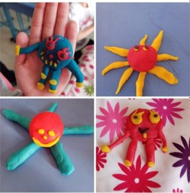 Resim Monalisa 4 Lü Oyun Hamuru 2 Paket 4x480 Gr Su Bazlı 