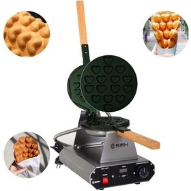 Resim Smh Kalpli (Heart Shape) Bubble Waffle Makinesi 