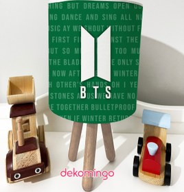 Resim dekomingo ABAJUR YEŞİL BTS BEBEK VE ÇOCUK ODASI 