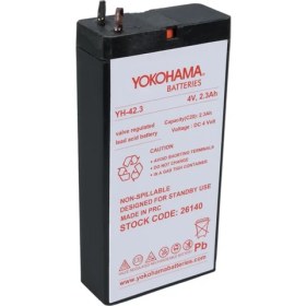 Resim Yokohama YH-42.3 4 Volt - 2.3 Amper Akü (50X100x22 Mm) 