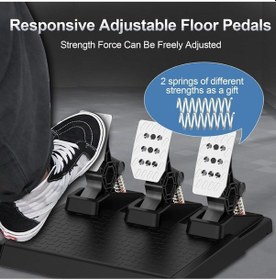 Resim Ps4 Ps3 Pc Xbox One/s/x Ns Uyumlu 1080 Oyuncu Direksiyon Seti Ma 